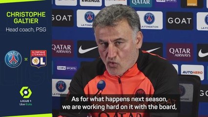 Galtier confirms PSG talks with Barca-linked Messi