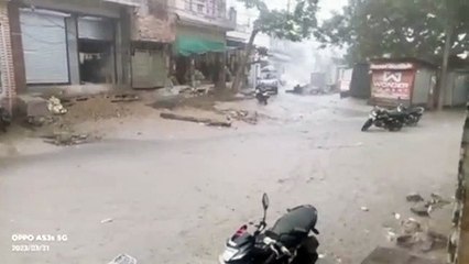 बरसात और ओलावृष्टि ने किसानों को बढ़ाई चिंता