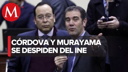 ¡Larga vida al INE y a la democracia!: Lorenzo Córdova se despide de Consejo General