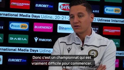 Udinese - Thauvin : "La Premier League ? Un championnat qui est vraiment difficile"