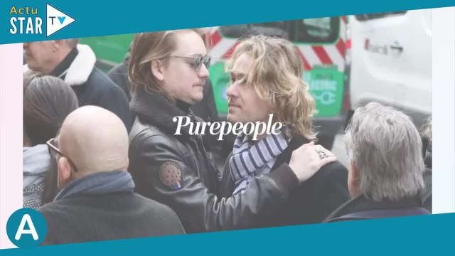 Obsèques de Marion Game : Ses deux petits-fils, Aurélien et Arthur, soudés pour les adieux