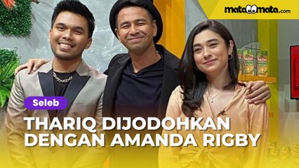 Thariq Halilintar Dijodoh-jodohkan dengan Amanda Rigby, Senyumannya Dicurigai: Terlalu...