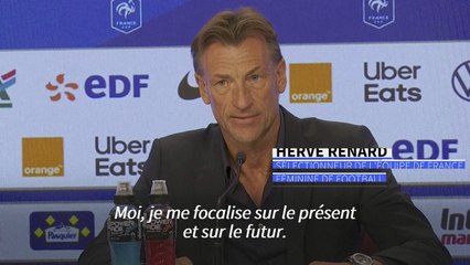 Football: "Une page se tourne" chez les Bleues, affirme Hervé Renard