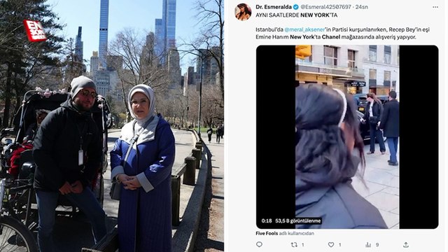 Emine Erdoğan'ın BM ziyaretine FETÖ ve CHP'lilerden alışveriş yalanı