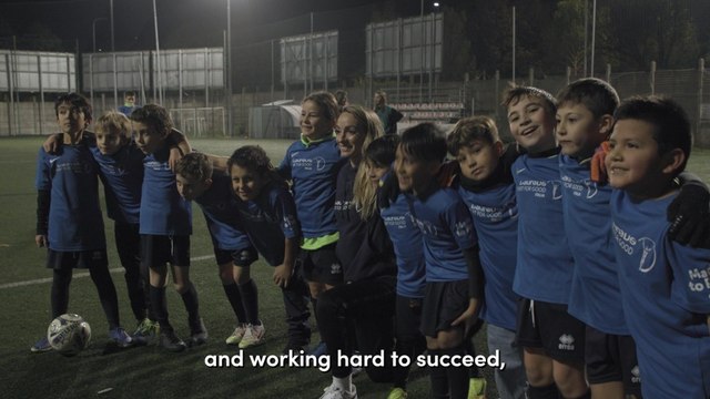 Milan, Kosovare Asllani per l'inclusione di genere: I bambini devono poter sognare in grande