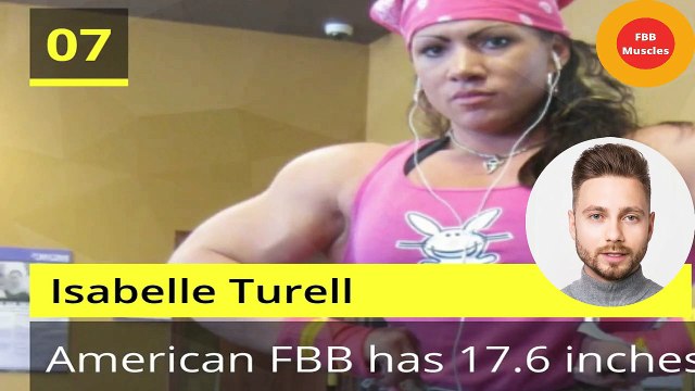 Top 10 Female Bodybuilders with the Biggest Biceps on the Planet || fbb muscles