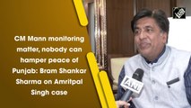 CM Mann monitoring matter in Punjab: Bram Shankar Sharma on Amritpal Singh case