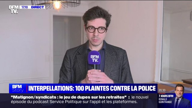 Me Raphaël Kempf au syndicaliste policier Grégory Joron: : J'ai vu certains de vos collègues interpeller des personnes parcequ'elles étaient vêtues de noir et de type nord-africain
