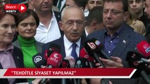 Kemal Kılıçdaroğlu: Tehditle siyaset yapılmaz