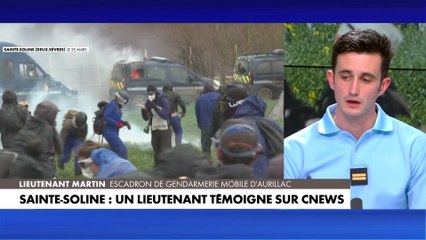 Descargar video: Lieutenant Martin : «On a vu à quel point ils étaient équipés […]. Les plus anciens de l’escadron m’ont dit qu’ils n’avaient jamais vu ça»