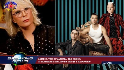 Amici 22, voci di 'maretta' tra giudici:  si sentirebbe escluso da Giofré e Malgioglio