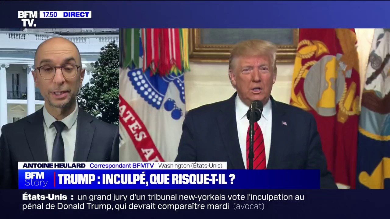 Donald Trump inculpé: de quoi est accusé l'ex-président des États-Unis?