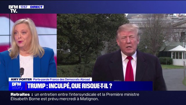 Amy Porter, porte-parole des Democrats Abroad: Il n'y a rien dans la Constitution [des États-Unis] qui empêche un condamné de faire campagne depuis sa cellule de prison
