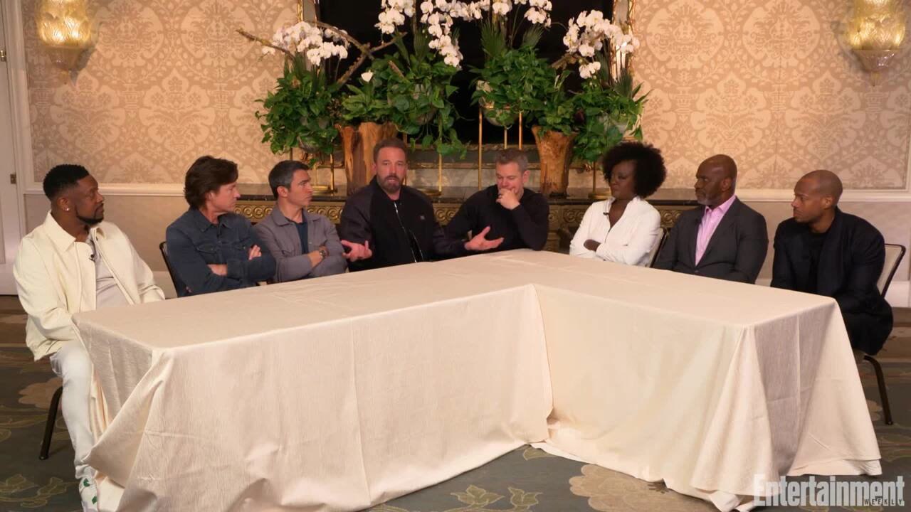 Ben Affleck and Viola Davis on Michael Jordan wanting Viola to play his mom