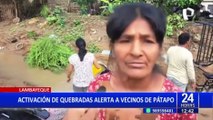 Ferreñafe: desborde de canal Taymi ocasiona la inundación de varias viviendas