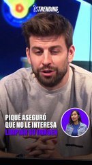 Piqué aseguró que no le interesa limpiar su imagen tras separarse de Shakira- “No me importa”