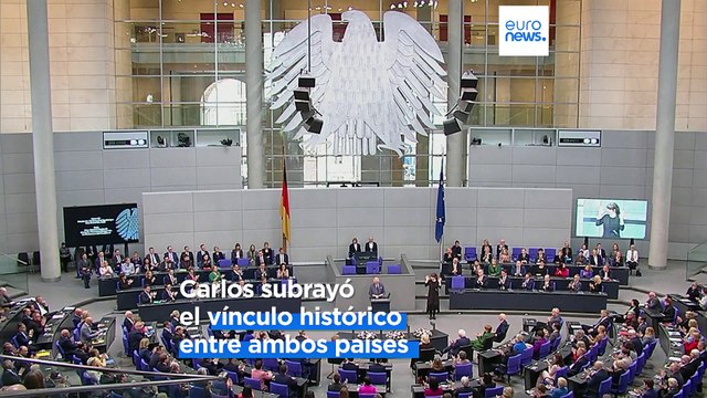 El rey Carlos III elogia a la amistad germano-británica