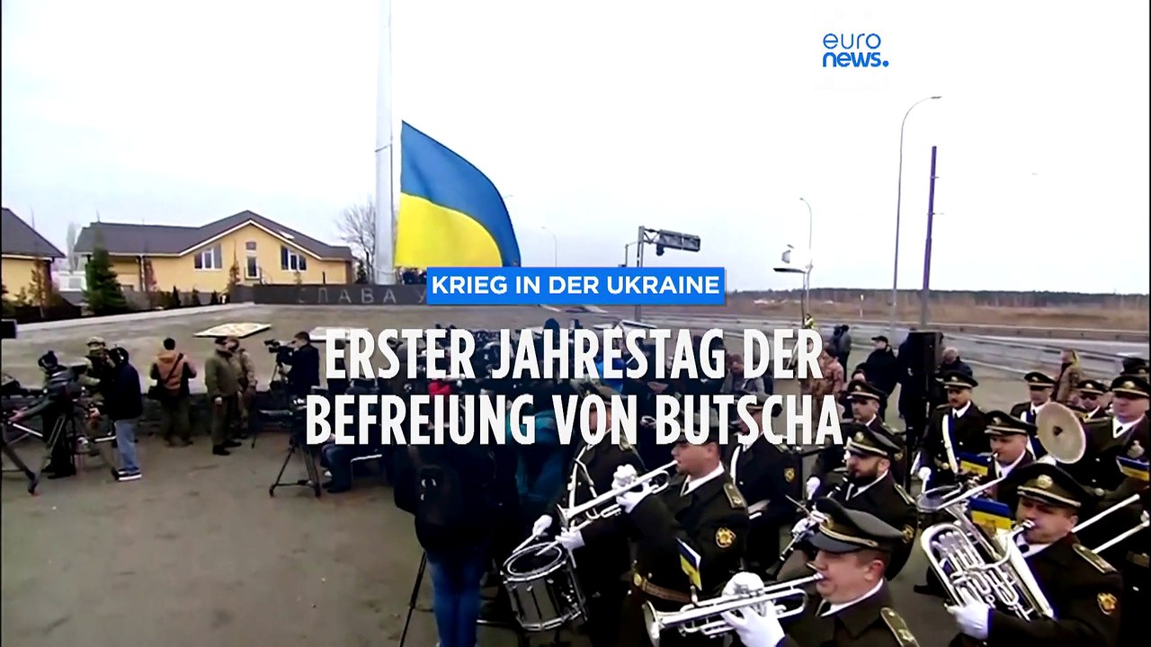 'Das Böse ohne Maskierung' - Feierliches Gedenken an Opfer von Butscha