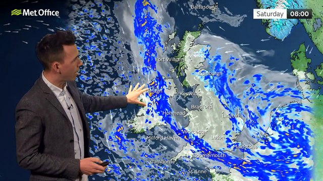 Met Office Evening Weather Forecast 31/03/23 – Cloudy with further outbreaks of rain