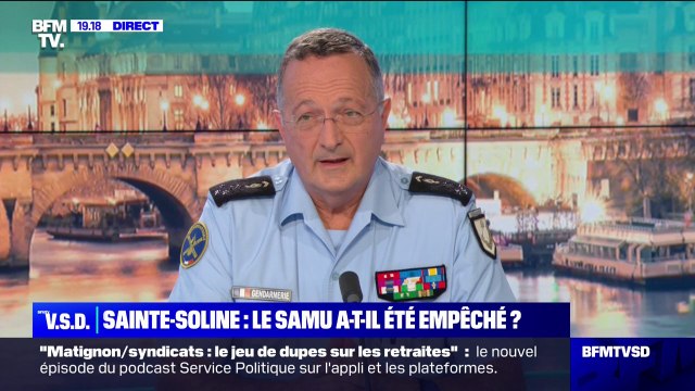 L’opératrice [du Samu] dit une contre-vérité : Christian Rodriguez, patron de la gendarmerie, réfute toute entrave de l'arrivée des secours samedi dernier à Sainte-Soline