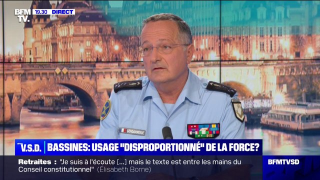 Christian Rodriguez, sur les 4000 grenades tirées par les forces de l'ordre à Sainte-Soline: L'immense majorité des grenades étaient des grenades lacrymogènes