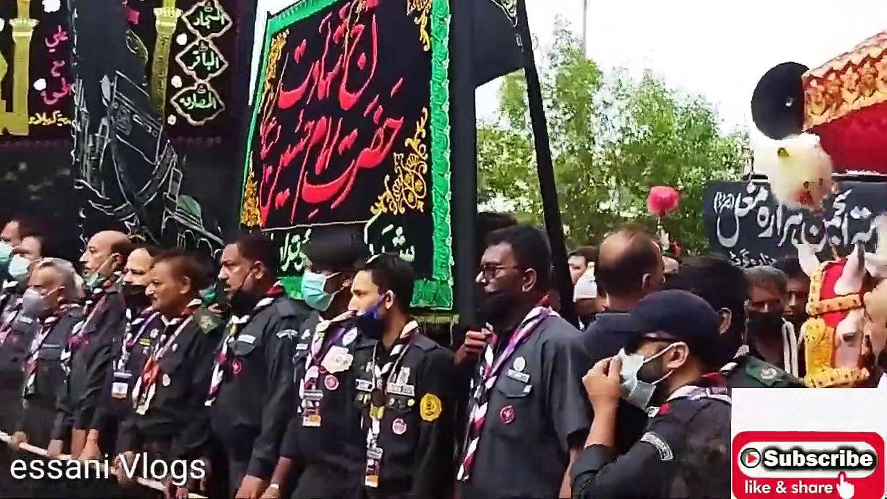 Markazi Juloos, Nishtar Park, Karachi,10 Muharram,Ashura