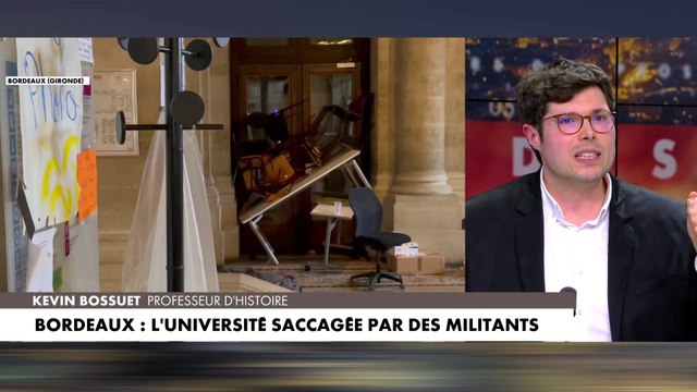 Kevin Bossuet : «L’œuvre de ces militants d’extrême gauche qui n’ont qu’une envie : c’est de souiller, c’est de détruire l’outil d’ascension sociale des classes populaires»