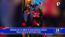 Quinceañera cae del 7mo piso: Familia denuncia que fue empujada por vecina de condominio