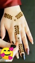 #Back hand Mehndi design #Easy mehndi design #Simple mehndi design #Shorts #