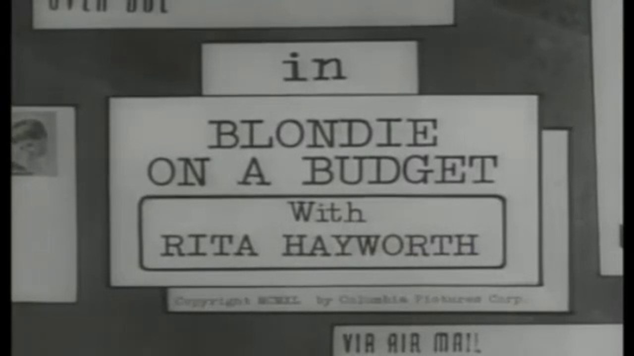 Blondie On A Budget - Movie