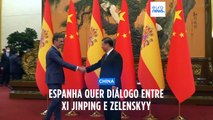 Pedro Sánchez apela ao diálogo entre China e Ucrânia
