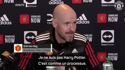 Man. United - Ten Hag sur la bonne forme de Rashford : "Je ne suis pas Harry Potter"