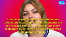 Louane se prépare intensément pour ses prochains concerts !