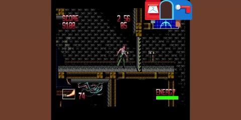 Alien 3 mega drive (1) press up then enter