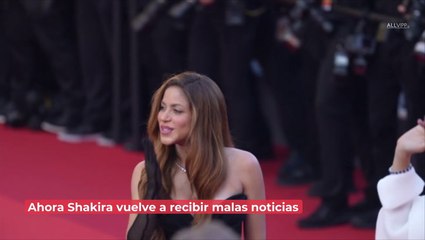 Tras hospitalización de su madre, Shakira recibe malas noticias nuevamente
