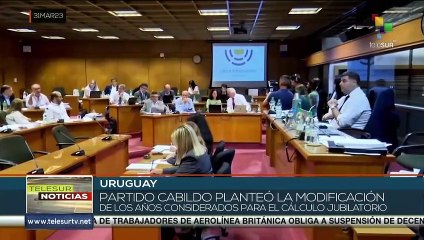 Скачать видео: Uruguay: Coalición de Gobierno retrasa reforma jubilatoria por diferencias internas