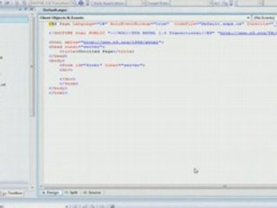 Visual Studio 2008 ASP.NET Tutorial