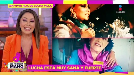 Exclusiva: Lucha Villa fuerte y sana, su hija habla de los rumores de su muerte