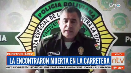 Feminicidio en el municipio de Puerto Suárez