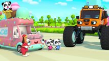 Aquí Viene el Camión de Comida  Mecánico Bebé Panda | Canciones Infantiles | BabyBus en Español
