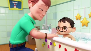 Baby Bath Song | Stem Learning Videos | Lellobee -   Nursery Rhymes for Kids