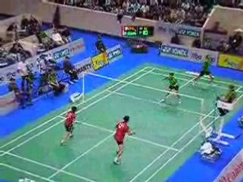 échange Finale double Homme internationaux de France 2008