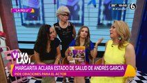 Margarita Portillo habla de la salud de Andrés García