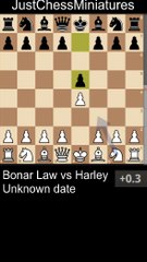 Bonar Law, Prime Minister of the United Kingdom, liked Chess