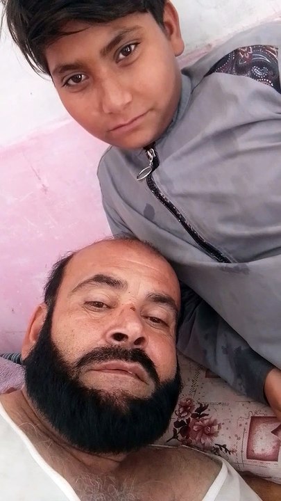 Me and my small son ibrahim