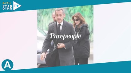 Nicolas Sarkozy en deuil : Carla Bruni, ses trois enfants... soutiens inconditionnels aux obsèques d