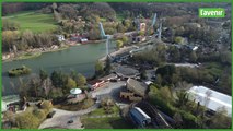 Le Brabant Wallon vu du ciel : Le parc d’attractions Walibi