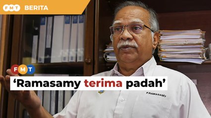 Lantang bersuara, Ramasamy terima padah, kata sumber parti