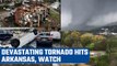 US: Destructive tornadoes rip through Little Rock, Arkansas| Emergency declared | Oneindia News
