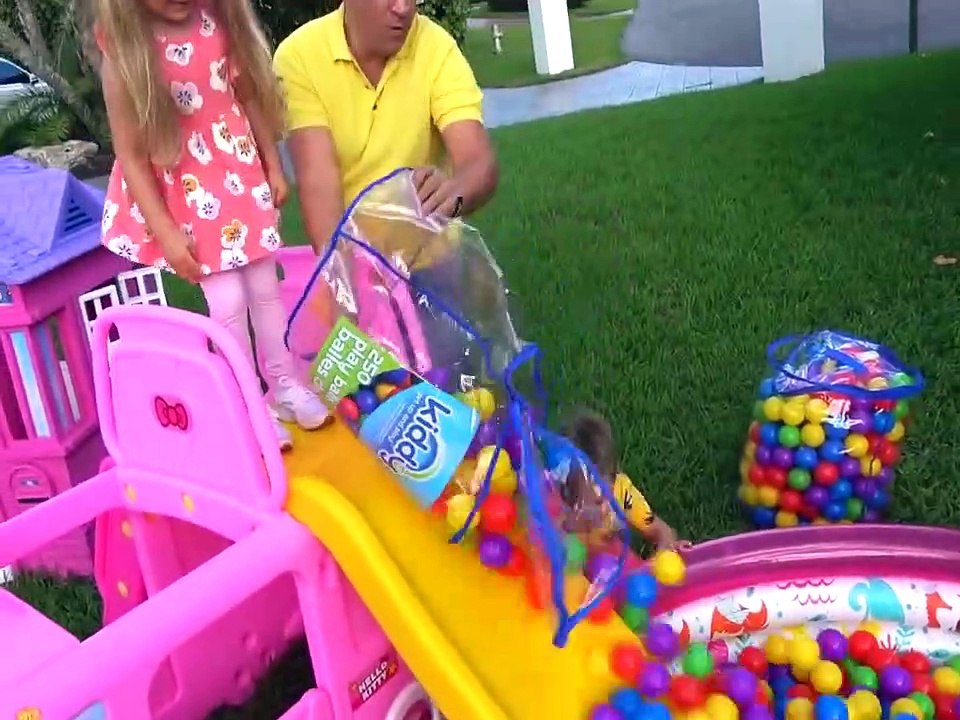 Diana and Roma Learn How To Have Fun and Play Different Games Outside | For Kids